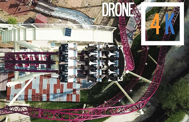 Mystic - From the sky - Walibi Rhône-Alpes